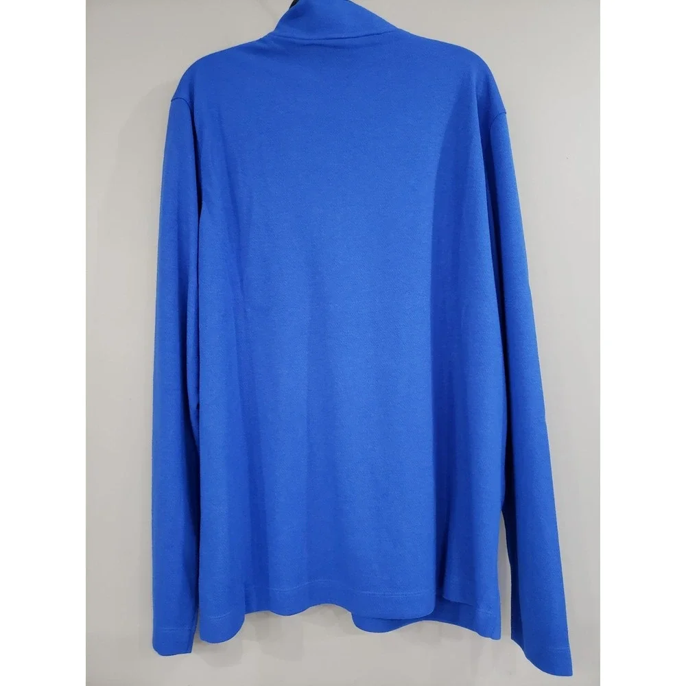 NWOT MENS XL CREIGHTON BLUEJAYS NCAA mens quarter zip pullover Shirt basketball